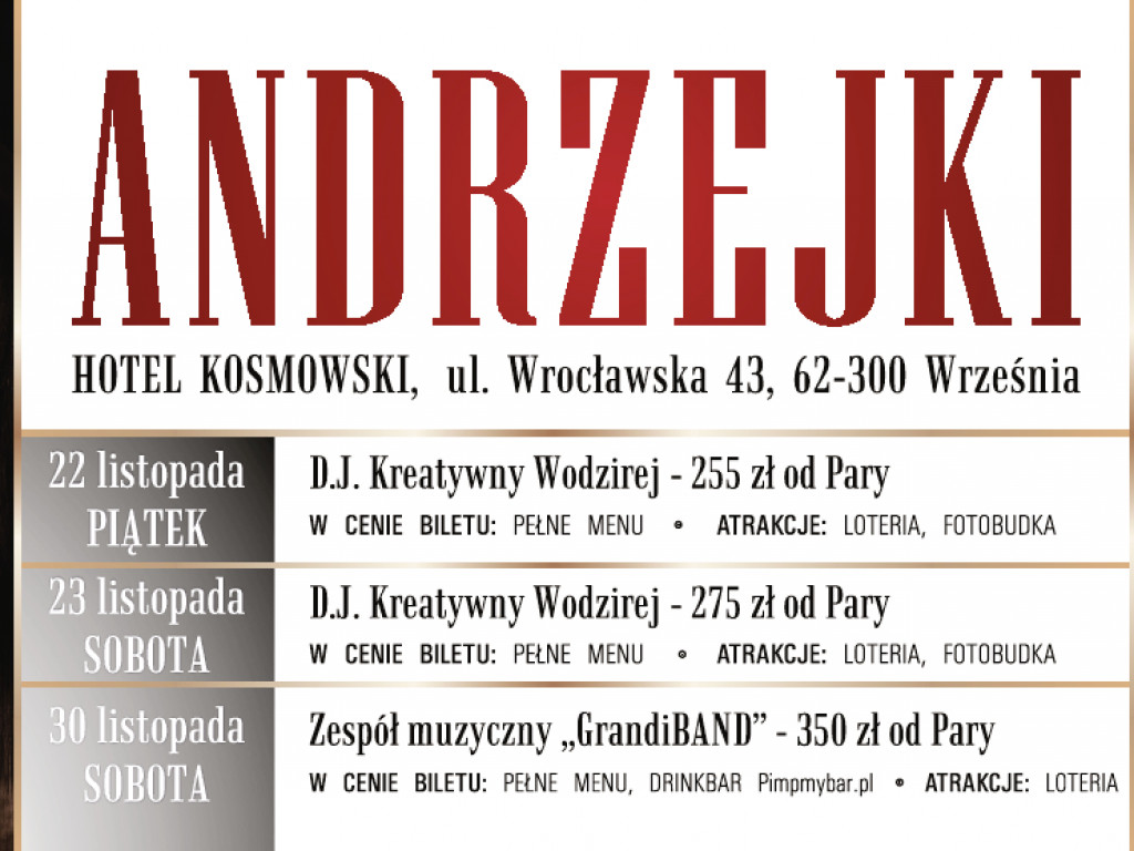 Andrzejki – sprawdź, gdzie się bawić w tę magiczną noc!