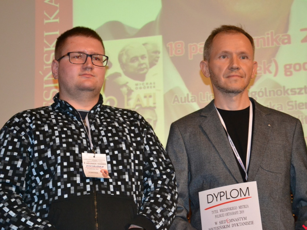 Powrót zwycięzców i okrucieństwo Michała Ogórka na wrzesińskim dyktandzie