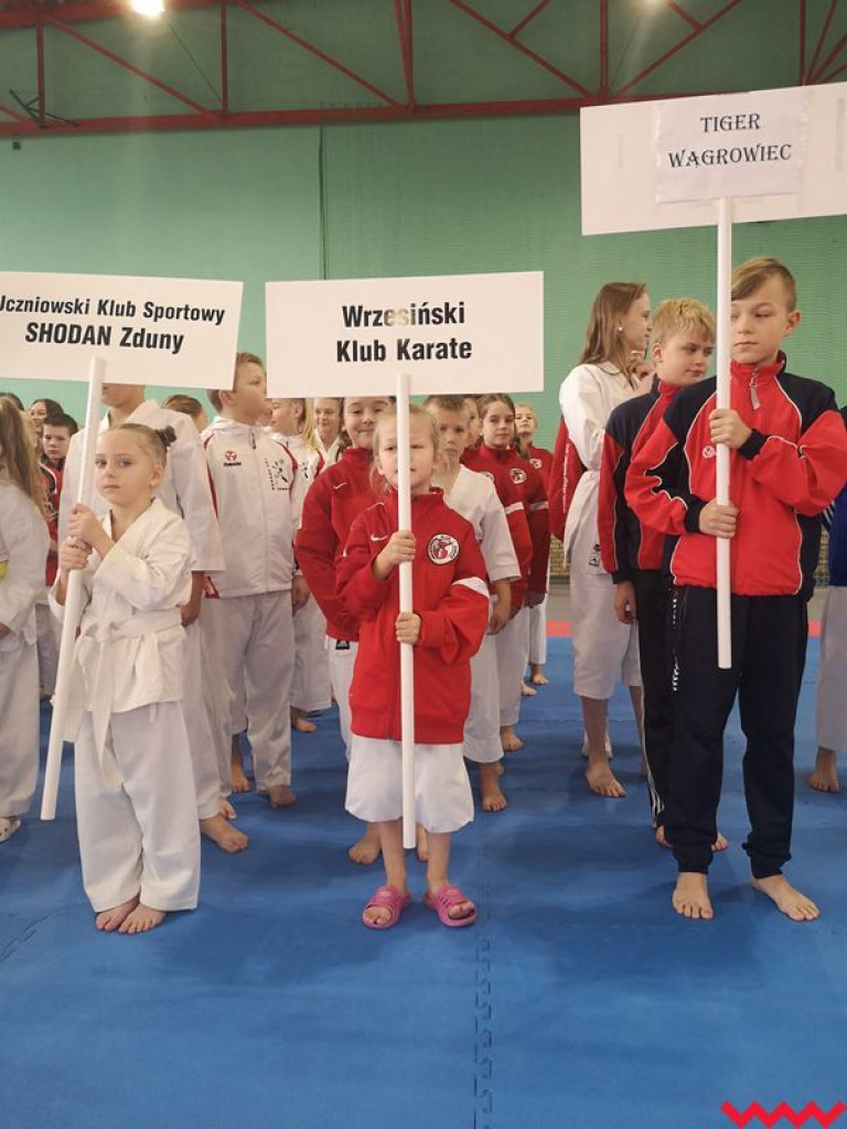 Kolejny dobry występ zawodników Wrzesińskiego Klubu Karate