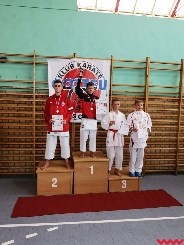 Kolejny dobry występ zawodników Wrzesińskiego Klubu Karate