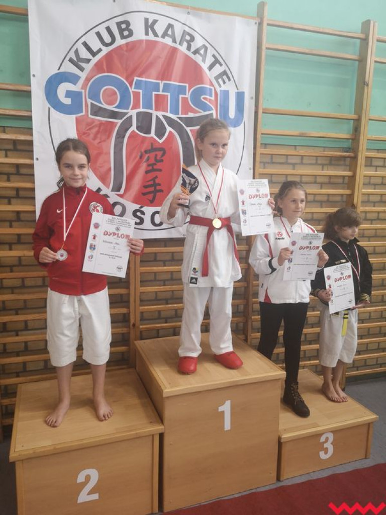 Kolejny dobry występ zawodników Wrzesińskiego Klubu Karate