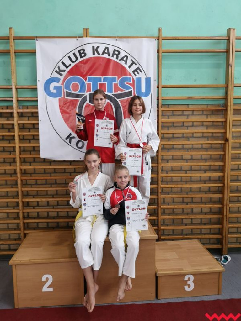 Kolejny dobry występ zawodników Wrzesińskiego Klubu Karate