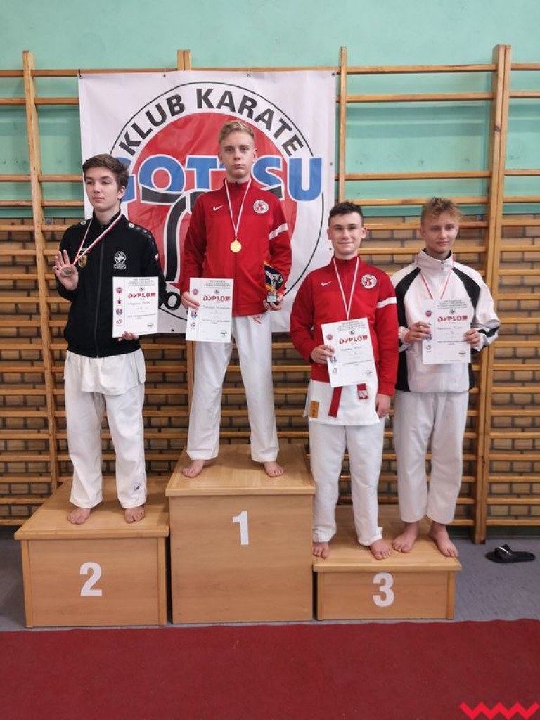 Kolejny dobry występ zawodników Wrzesińskiego Klubu Karate