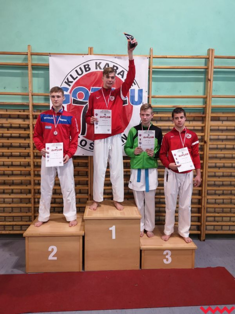 Kolejny dobry występ zawodników Wrzesińskiego Klubu Karate
