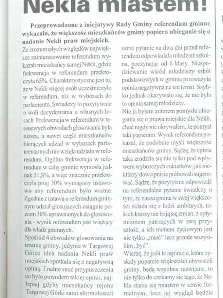 Lokalna historia na kartach miesięcznika samorządowego. To powrót do przeszłości