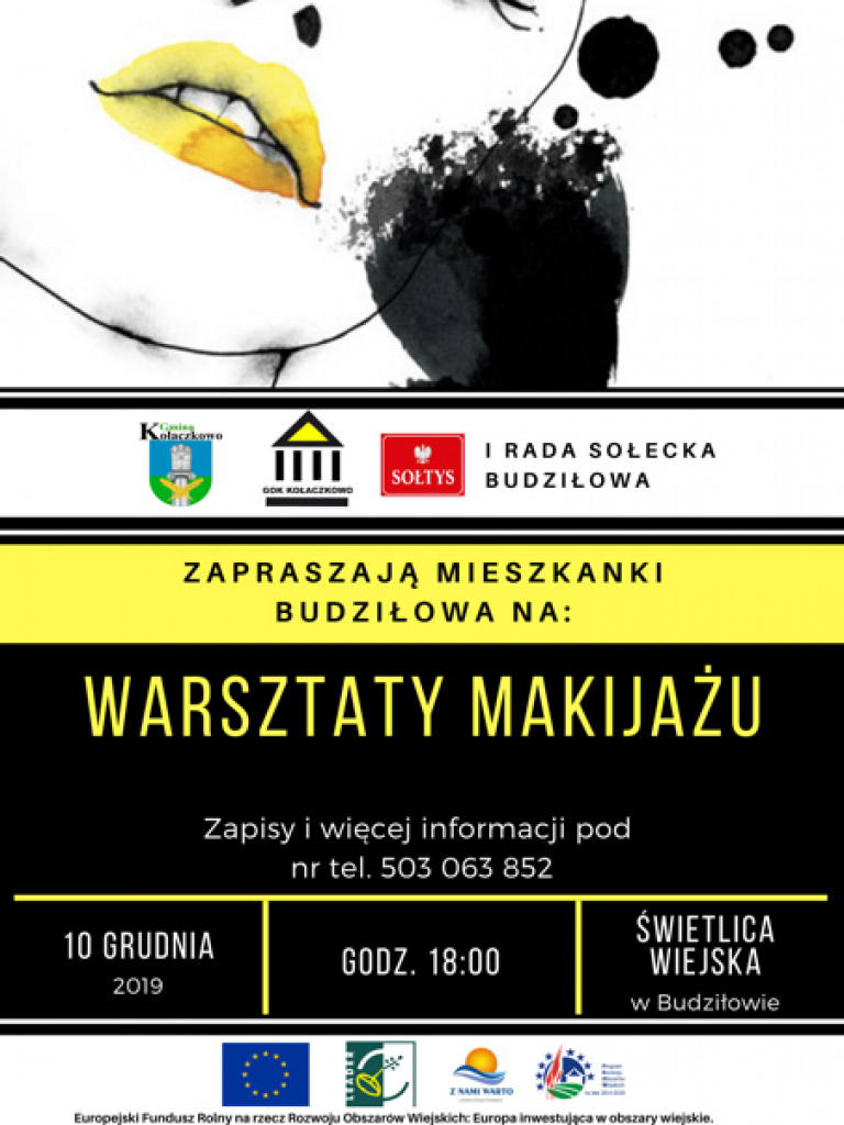 Warsztaty makijażu dla mieszkanek gminy Kołaczkowo