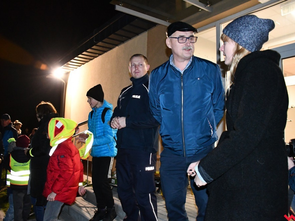 Świeciły przykładem i smażyły kiełbaski. Dzieci z Kaczanowa wiedzą, jak poruszać się po drodze