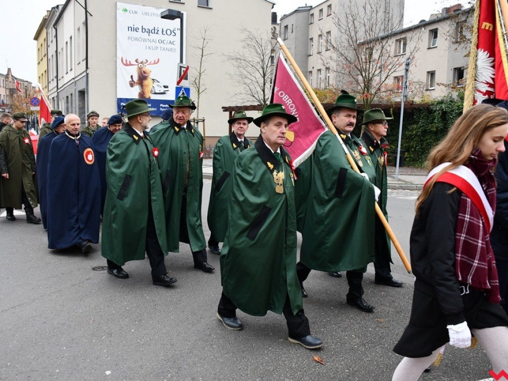 Tłumy wrześnian na ulicach. Świętowaliśmy początek drugiego stulecia niepodległości