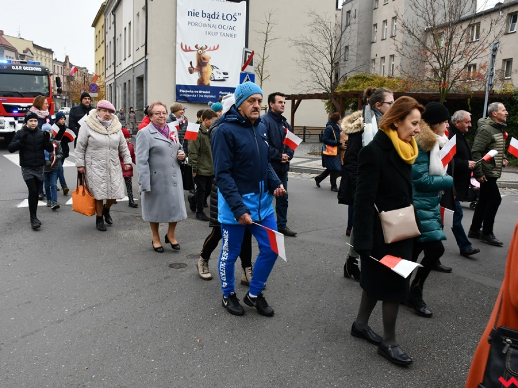 Tłumy wrześnian na ulicach. Świętowaliśmy początek drugiego stulecia niepodległości
