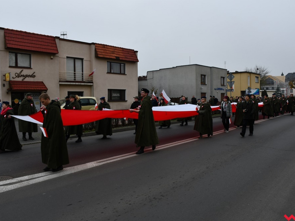 Tłumy wrześnian na ulicach. Świętowaliśmy początek drugiego stulecia niepodległości