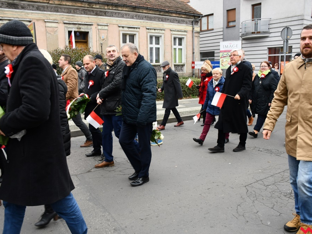 Tłumy wrześnian na ulicach. Świętowaliśmy początek drugiego stulecia niepodległości