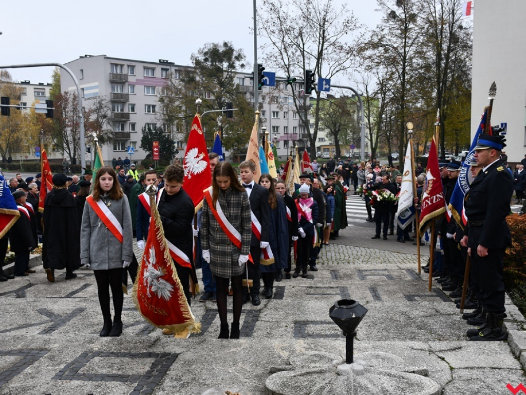 Tłumy wrześnian na ulicach. Świętowaliśmy początek drugiego stulecia niepodległości
