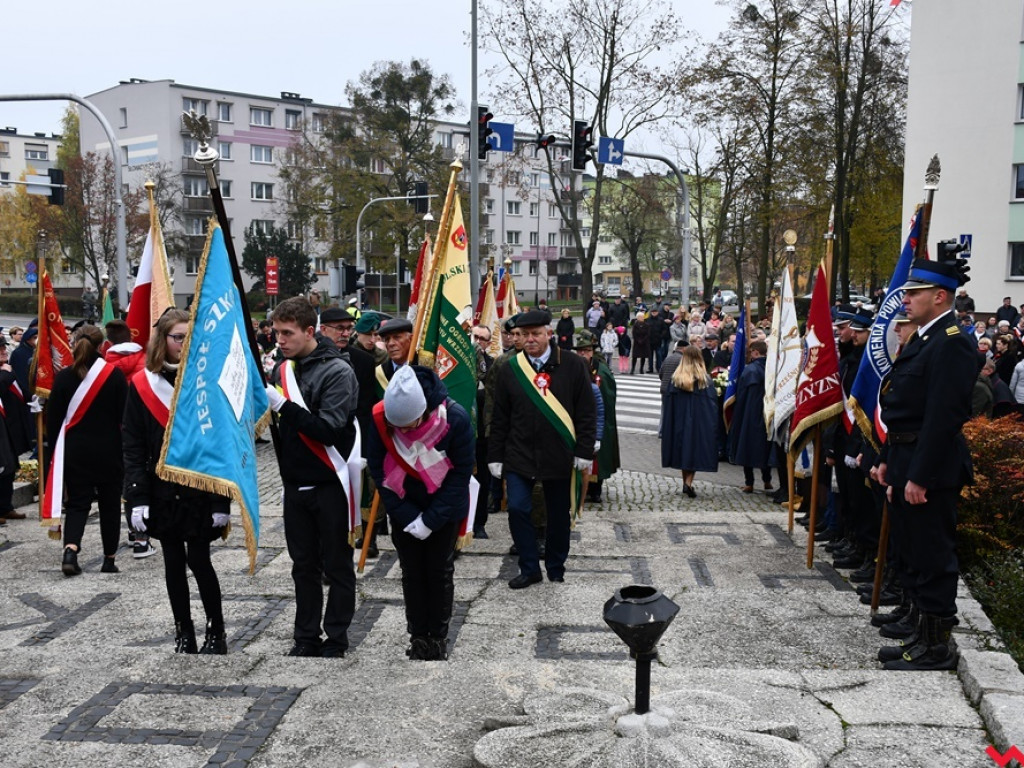 Tłumy wrześnian na ulicach. Świętowaliśmy początek drugiego stulecia niepodległości