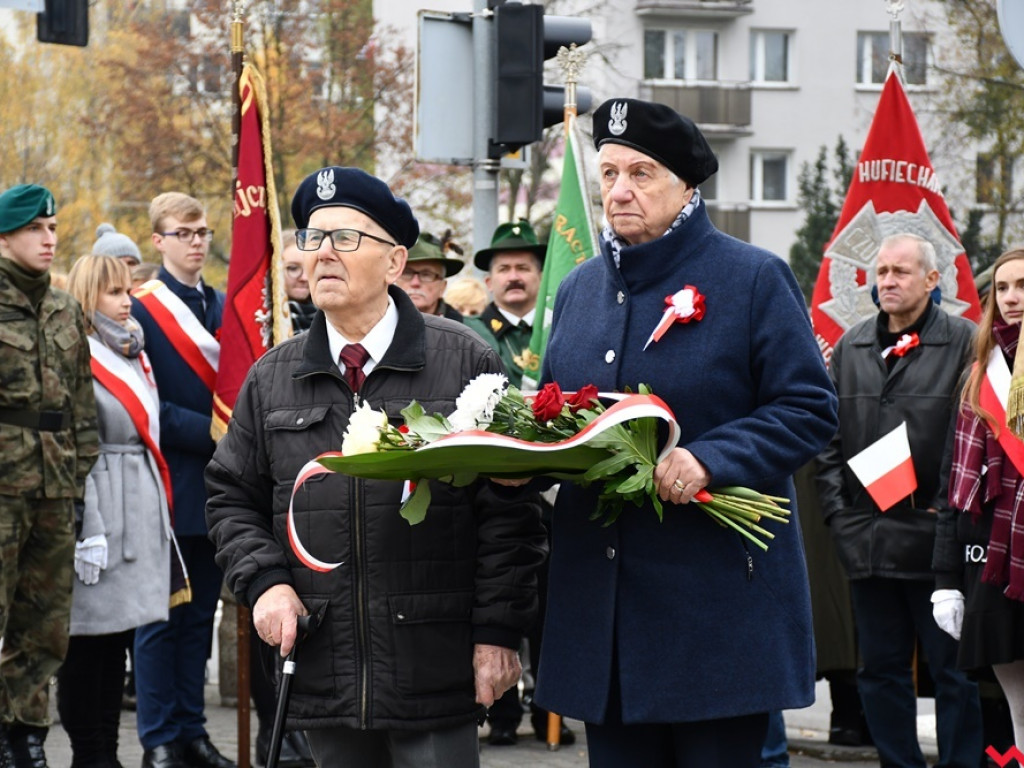 Tłumy wrześnian na ulicach. Świętowaliśmy początek drugiego stulecia niepodległości