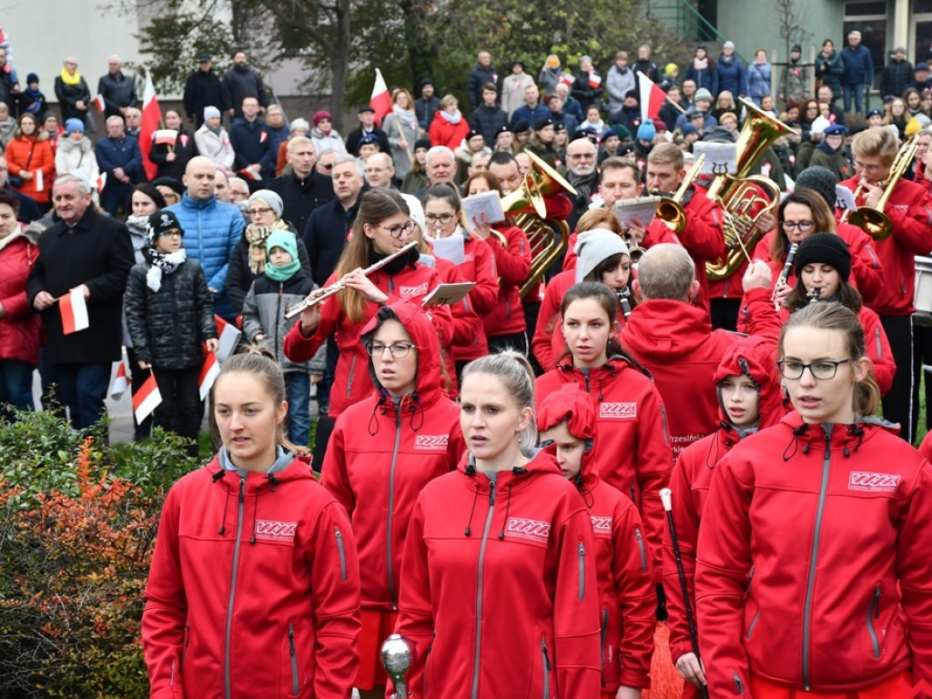 Tłumy wrześnian na ulicach. Świętowaliśmy początek drugiego stulecia niepodległości