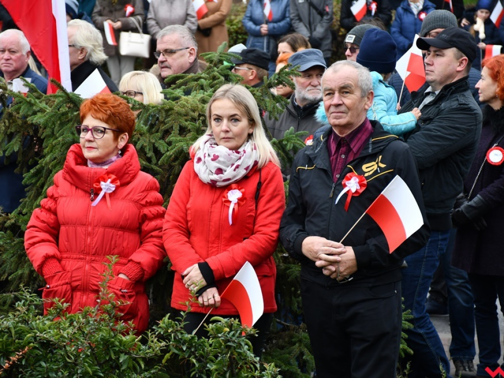 Tłumy wrześnian na ulicach. Świętowaliśmy początek drugiego stulecia niepodległości