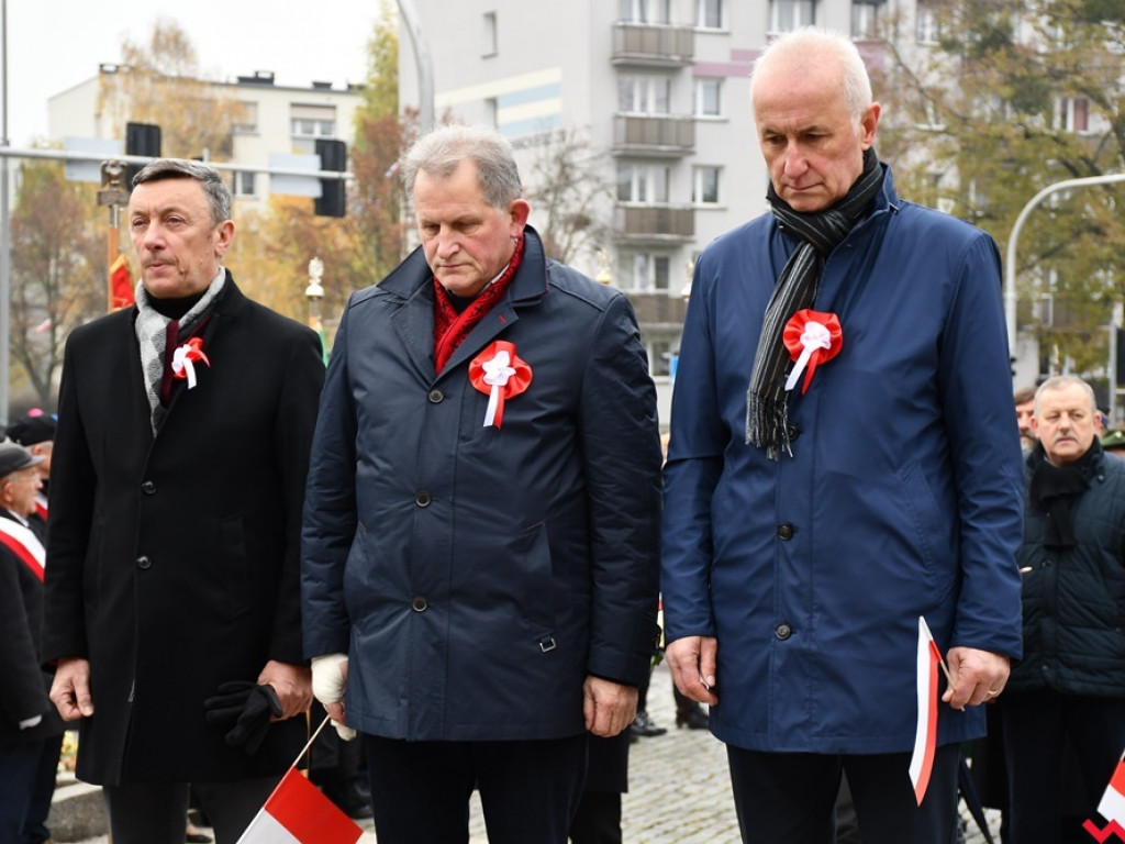 Tłumy wrześnian na ulicach. Świętowaliśmy początek drugiego stulecia niepodległości