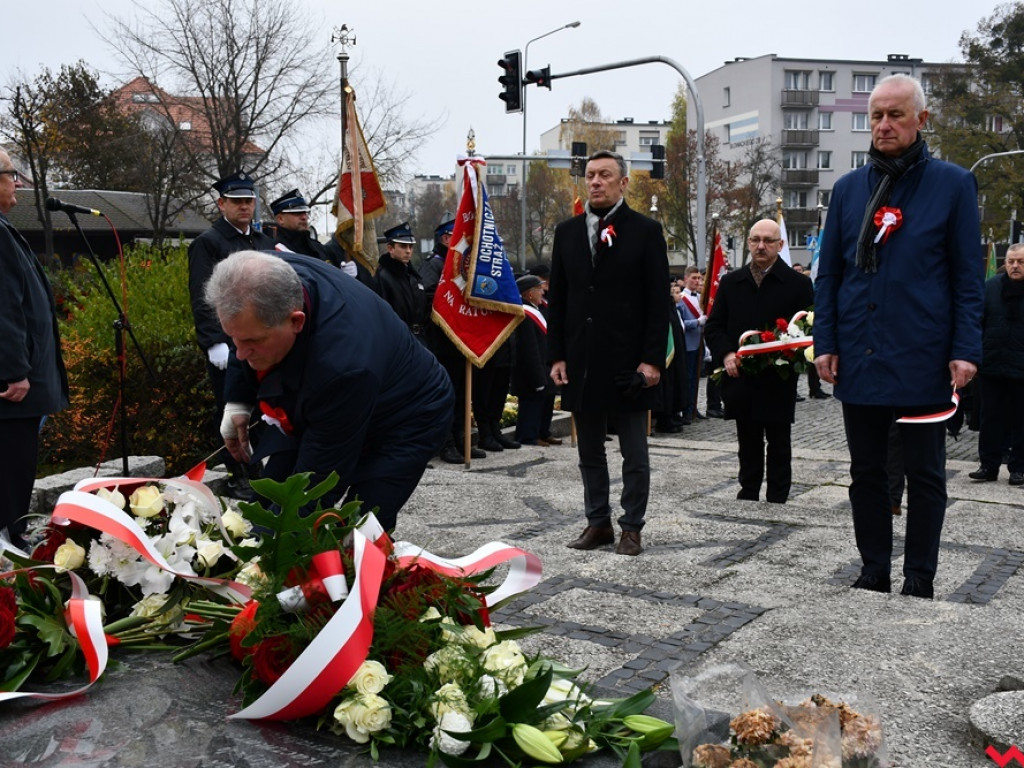 Tłumy wrześnian na ulicach. Świętowaliśmy początek drugiego stulecia niepodległości