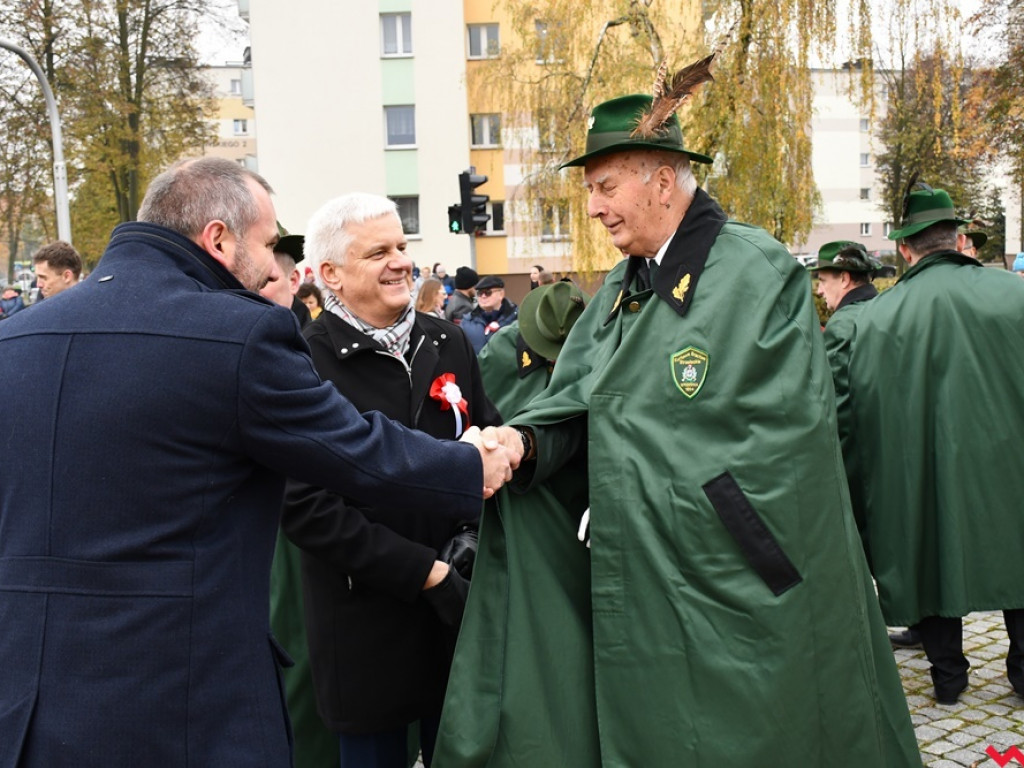 Tłumy wrześnian na ulicach. Świętowaliśmy początek drugiego stulecia niepodległości