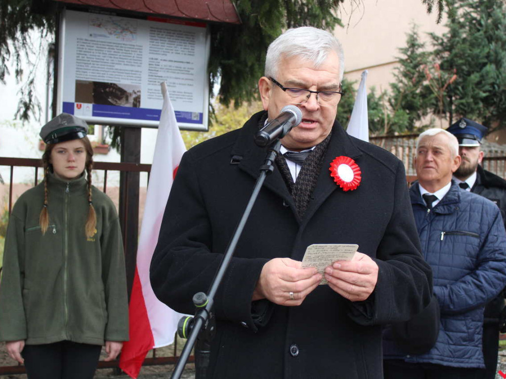 Odsłonięcie tablicy i premiera nowej książki o historii, czyli Święto Niepodległości w Nekli