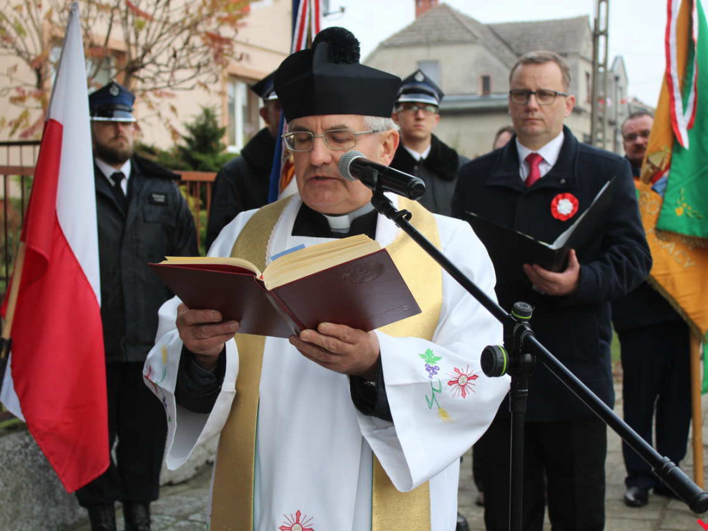 Odsłonięcie tablicy i premiera nowej książki o historii, czyli Święto Niepodległości w Nekli