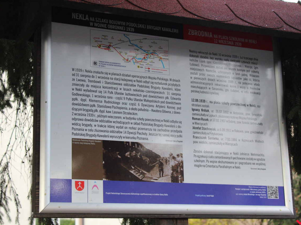 Odsłonięcie tablicy i premiera nowej książki o historii, czyli Święto Niepodległości w Nekli