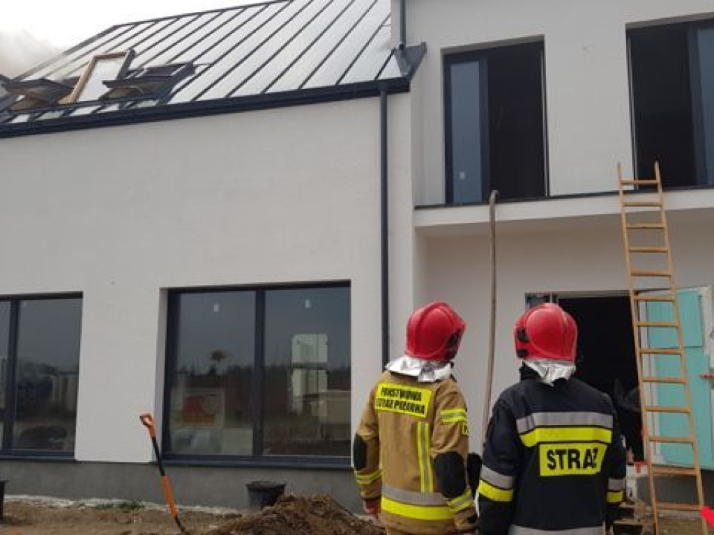 Pożar został w porę zauważony, a ogień udało się szybko opanować