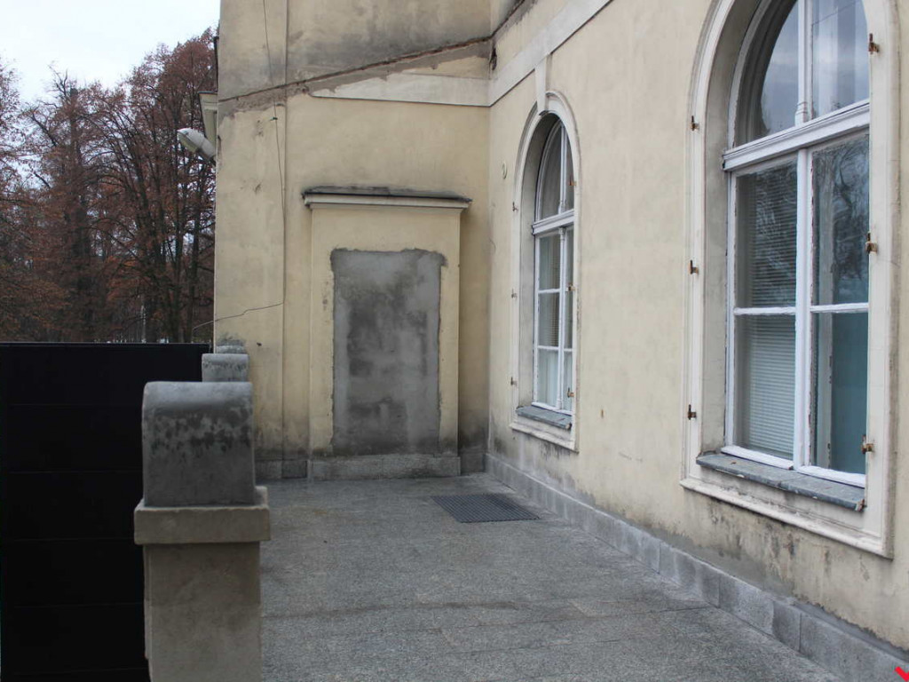 Potrzebne są miliony na remont pałacu. Na razie jest trochę dachu i sale historyczne