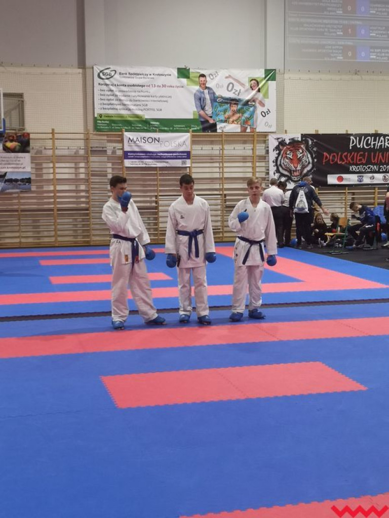 Dwa medale zawodników Wrzesińskiego Klubu Karate podczas turnieju w Krotoszynie