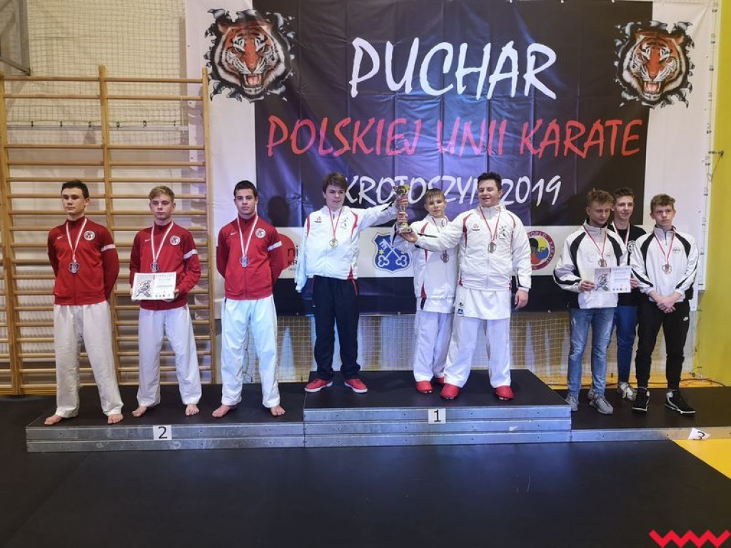 Dwa medale zawodników Wrzesińskiego Klubu Karate podczas turnieju w Krotoszynie