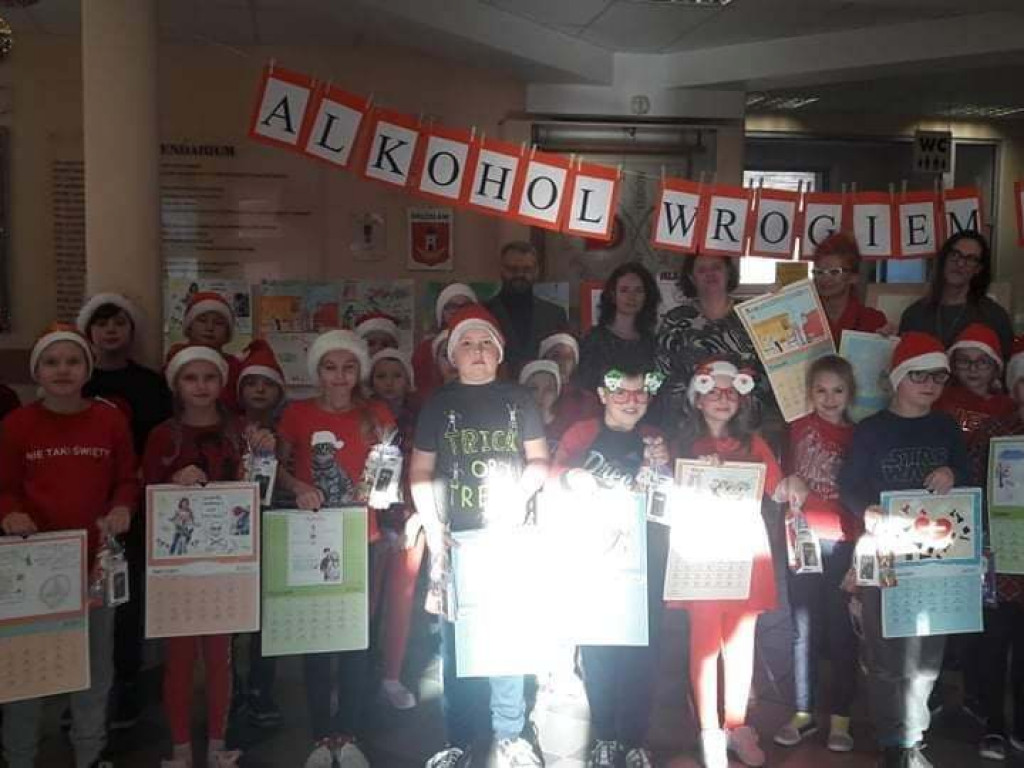 Najlepsze profilaktyczne prace znalazły się na kalendarzach