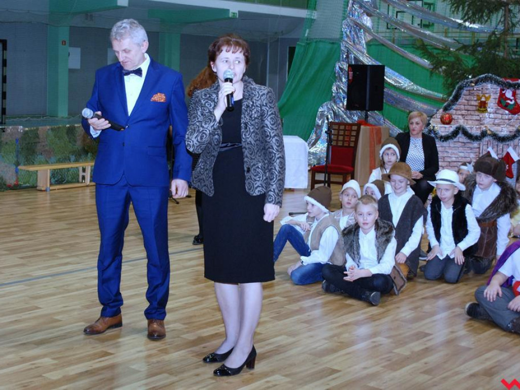 Uczniowie Szkoły Podstawowej wystawili jasełka