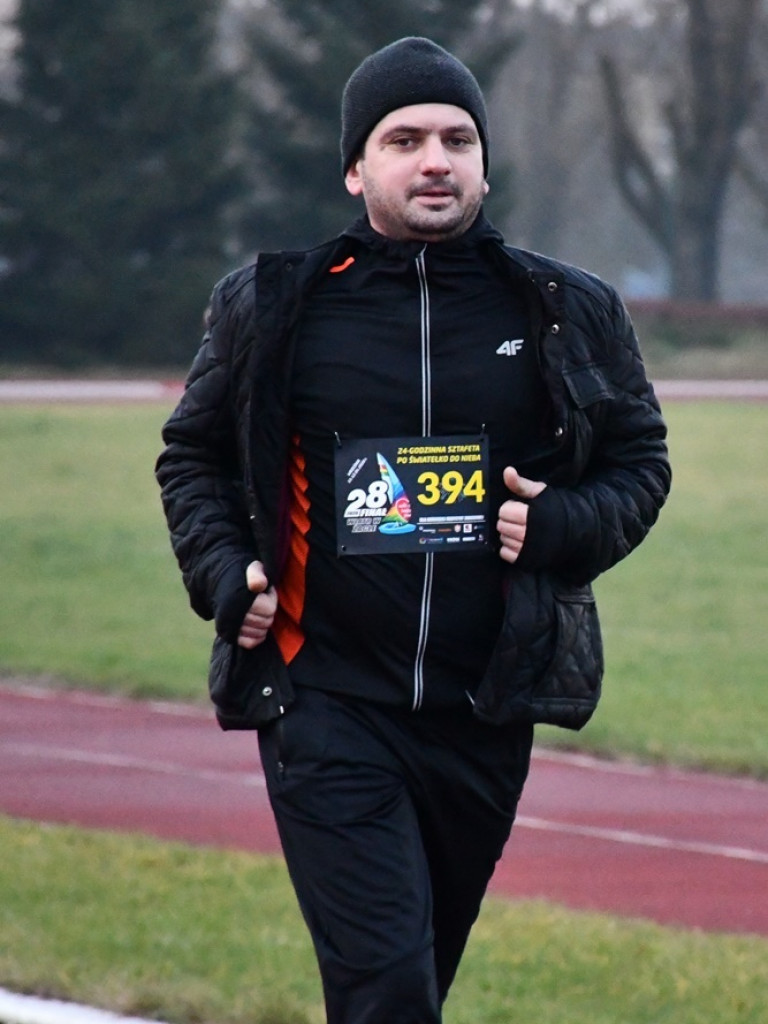 [WOŚP 2020] Jacek Klimczak przebiegł dla WOŚP-u 150 kilometrów! Sztafeta rekordowa pod każdym względem