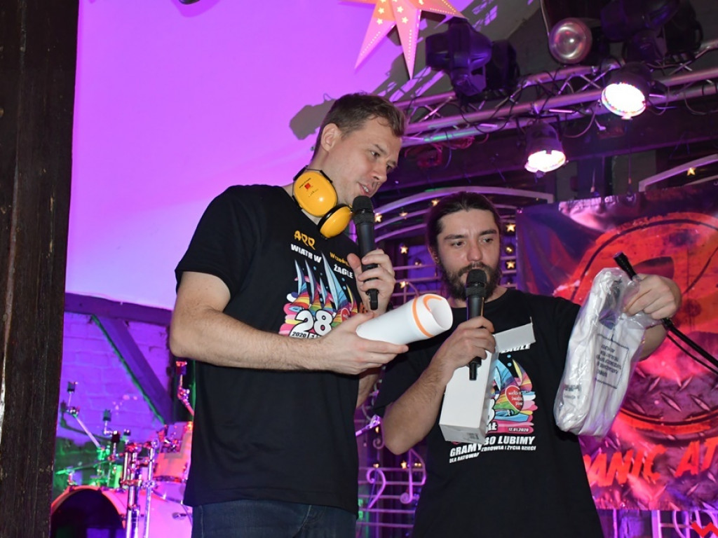 [WOŚP 2020] W AQQ rockowa nuta i oczywiście – rekordy