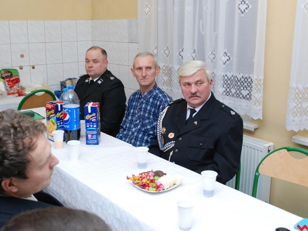 Strażackie podsumowanie OSP Lisewo z udziałem posła