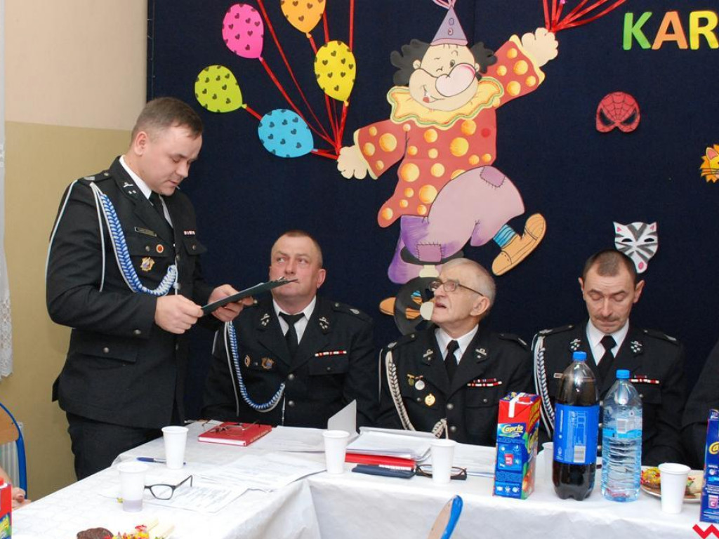Strażackie podsumowanie OSP Lisewo z udziałem posła