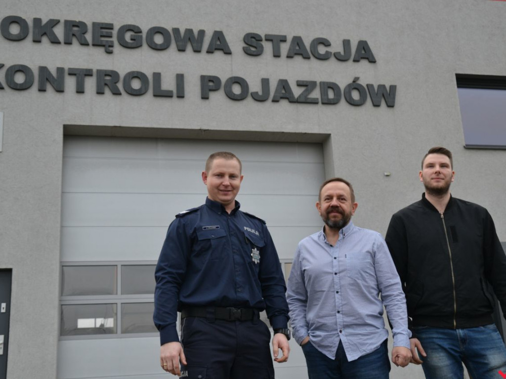 Kolejna akcja stacji w Bierzglinku i policji. Bezpieczne ferie dzięki kontrolom autokarów