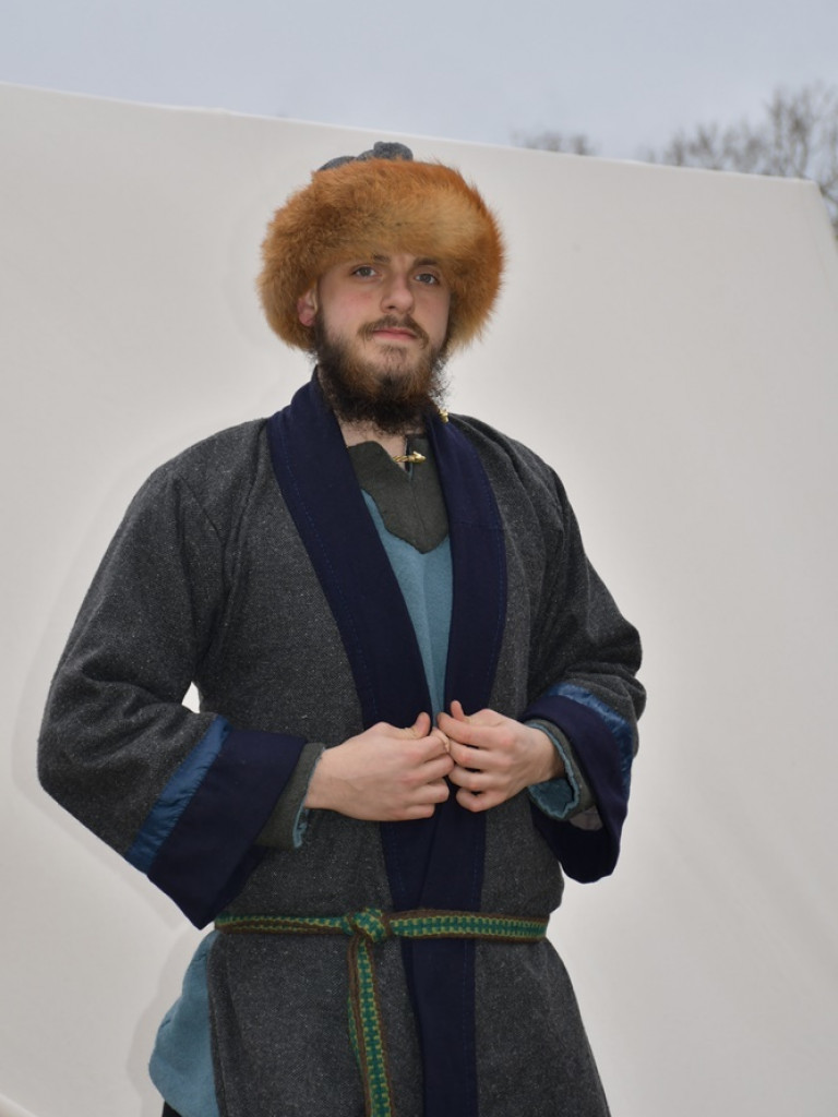 Zima w Grzybowie. Pół setki wojów i niewiast nie przestraszyło się chłodu