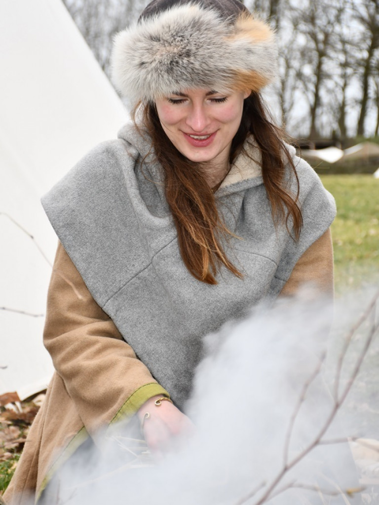 Zima w Grzybowie. Pół setki wojów i niewiast nie przestraszyło się chłodu