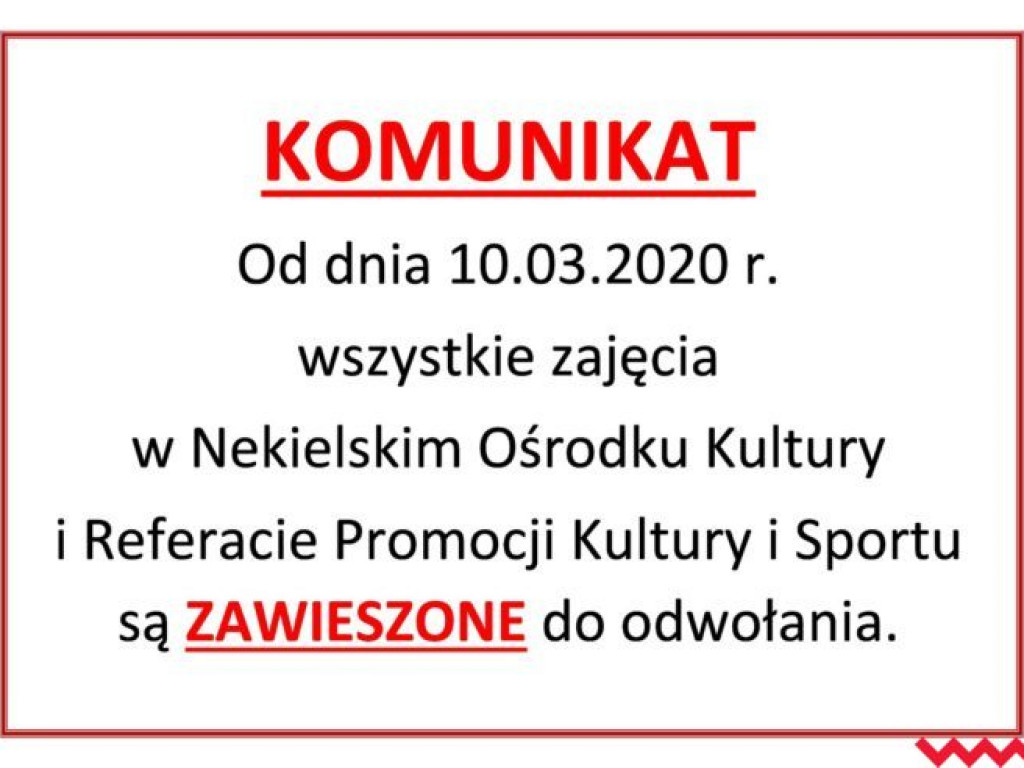 Koronawirus: szkoły podstawowe we Wrześni i Kołaczkowie zamknięte
