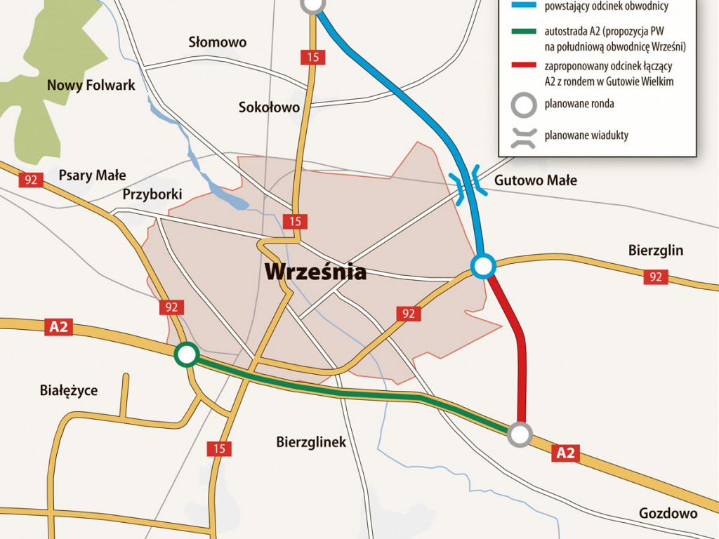 Debata o obwodnicy Wrześni bez udziału włodarzy