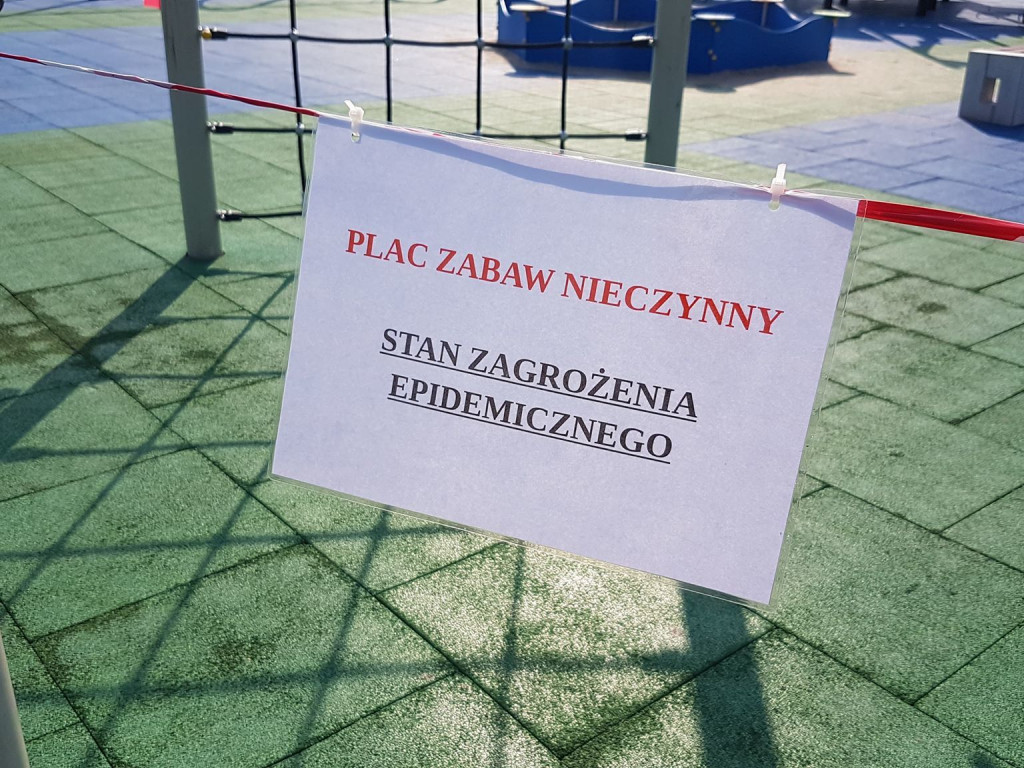 Place zabaw zamknięte z powodu koronawirusa. To dla naszego bezpieczeństwa