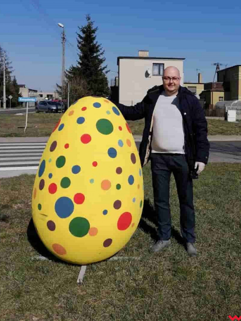 W Miłosławiu pomalowali pisanki w ramach akcji #Zostańwdomu