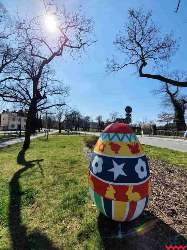 W Miłosławiu pomalowali pisanki w ramach akcji #Zostańwdomu