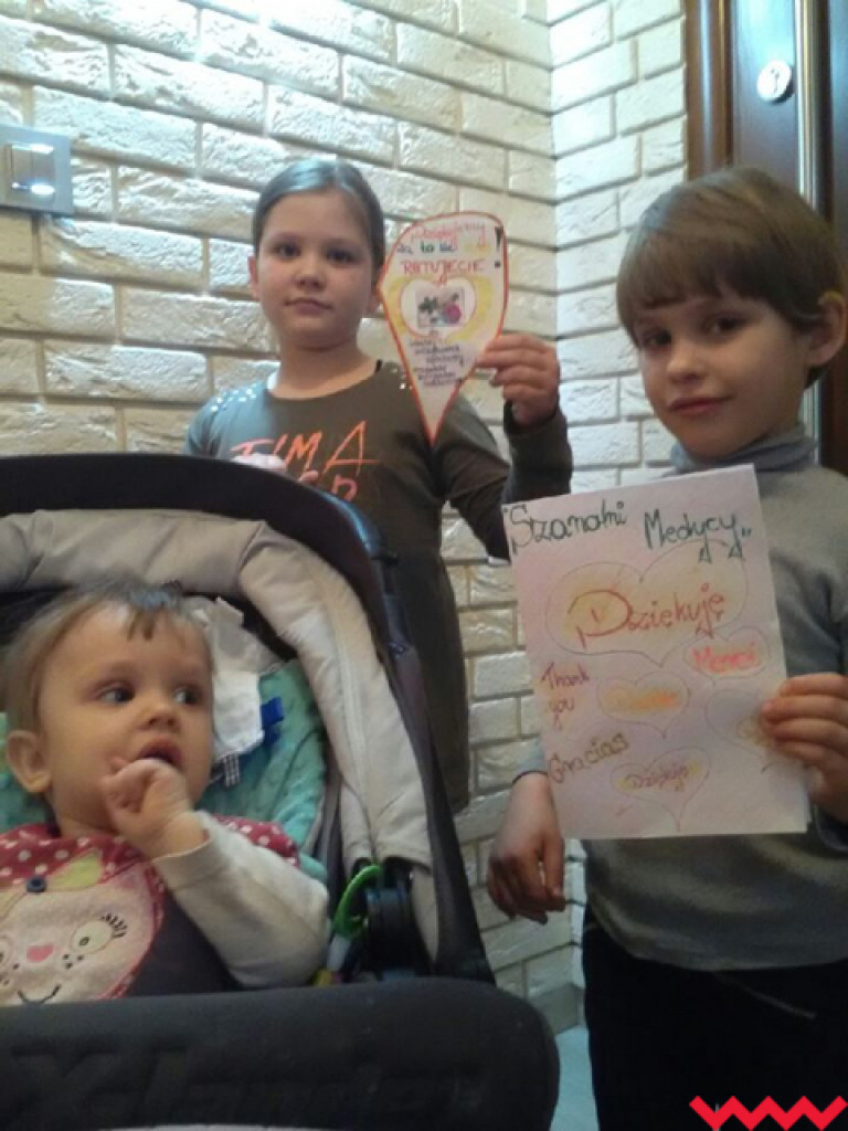 Uczniowie ze Wszemborza dziękują cichym bohaterom ostatnich dni!