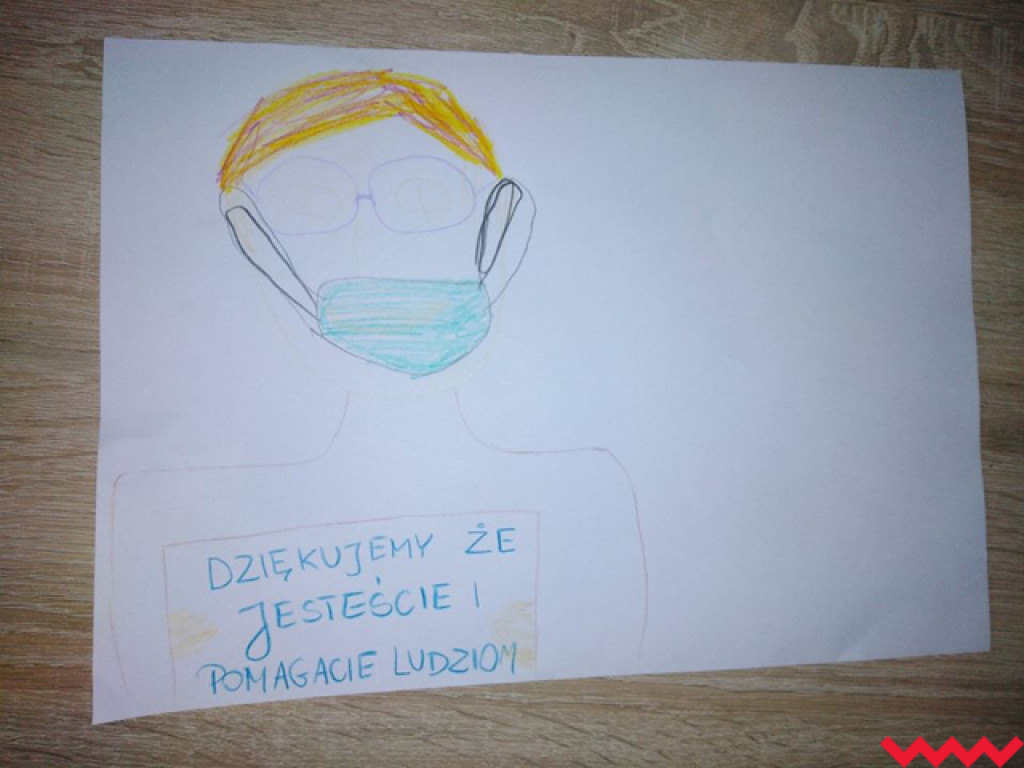 Uczniowie ze Wszemborza dziękują cichym bohaterom ostatnich dni!