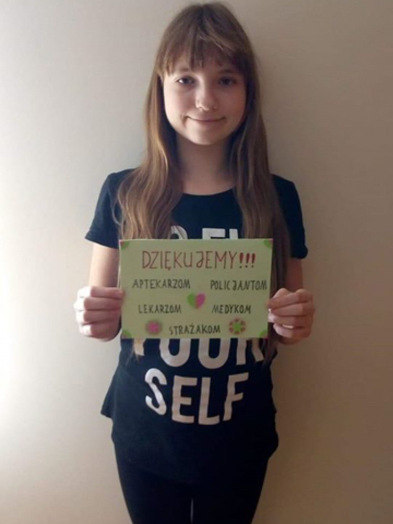 Uczniowie ze Wszemborza dziękują cichym bohaterom ostatnich dni!