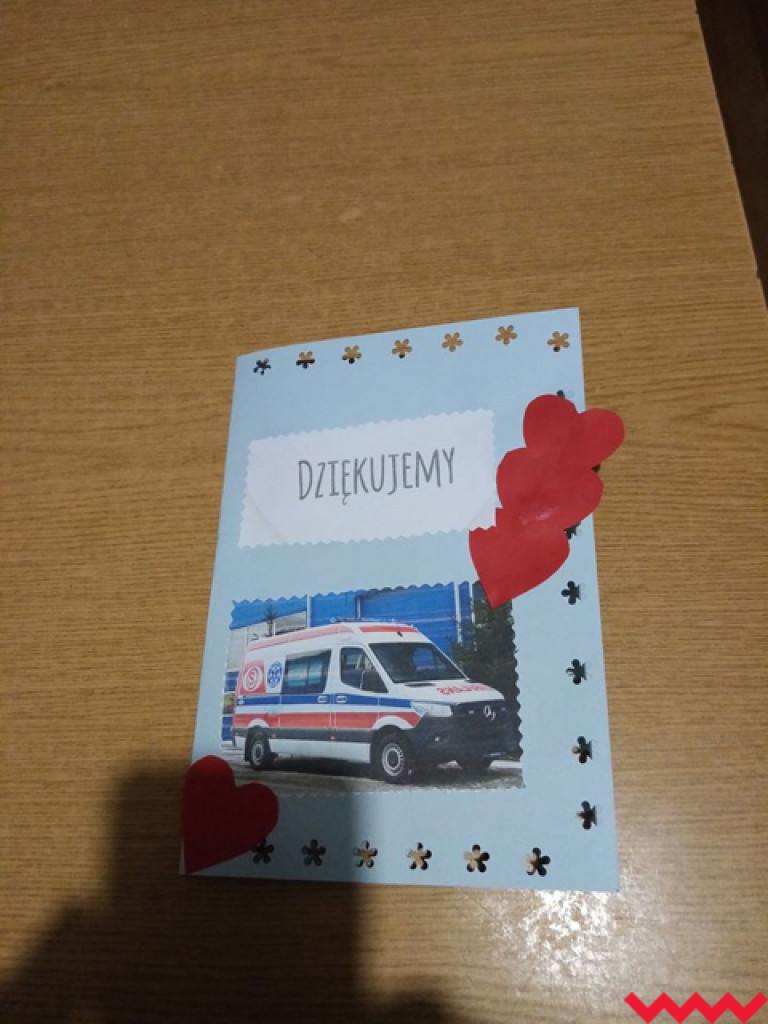 Uczniowie ze Wszemborza dziękują cichym bohaterom ostatnich dni!