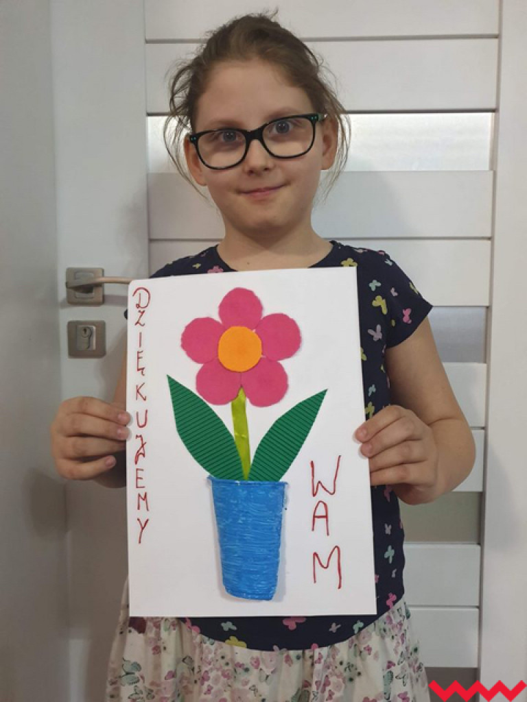 Uczniowie ze Wszemborza dziękują cichym bohaterom ostatnich dni!