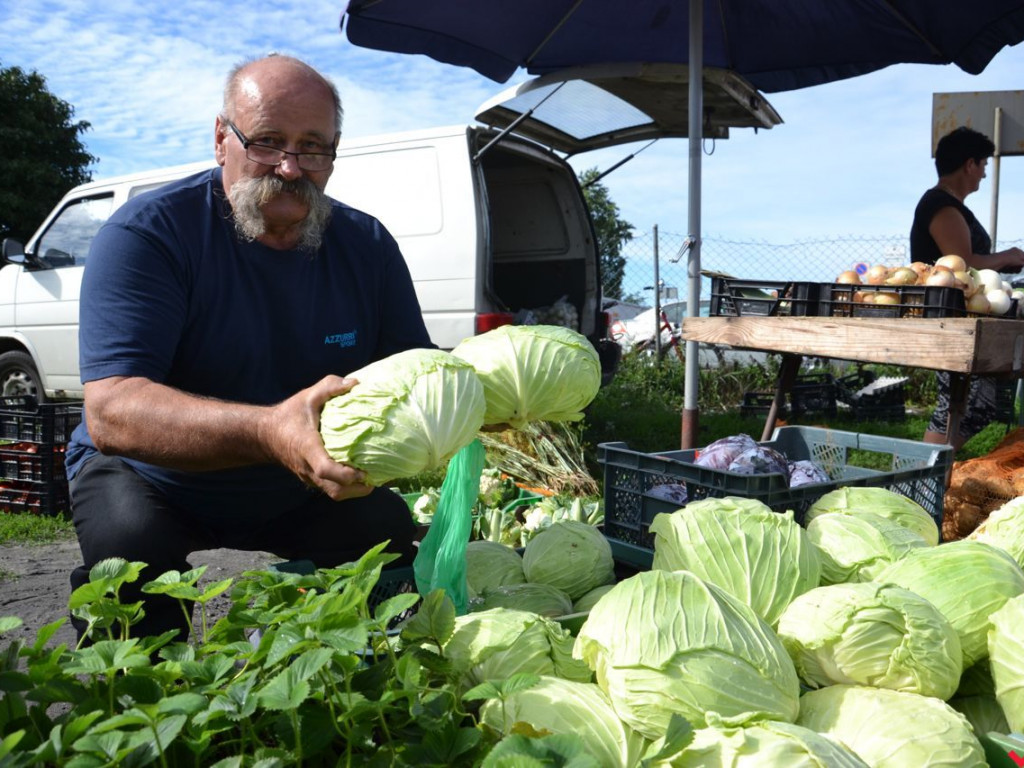 Taniej, zdrowiej, weselej. Tak wyglądał wrzesiński targ w czasach przed epidemią